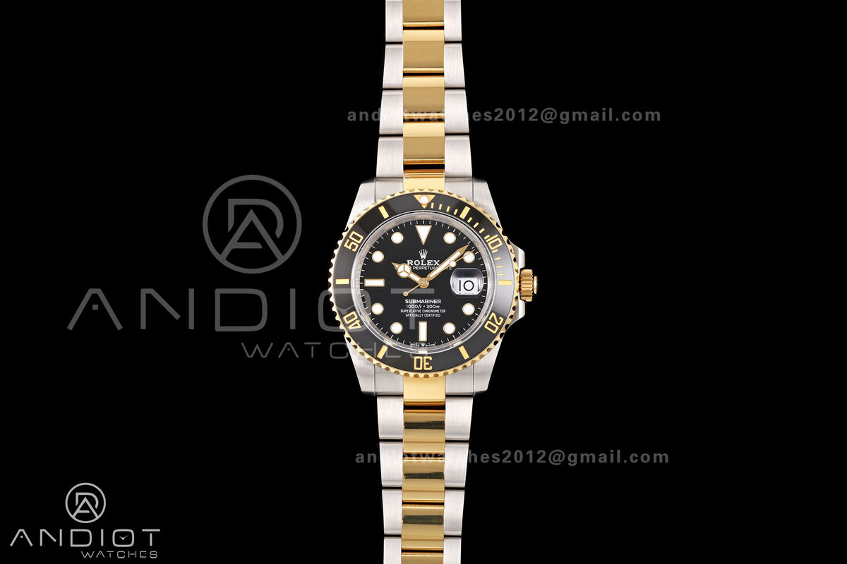 Submariner 41mm 126613 LN Black Ceramic 904L Steel QF 1:1 Best Edition JH3235 Free Sprung
